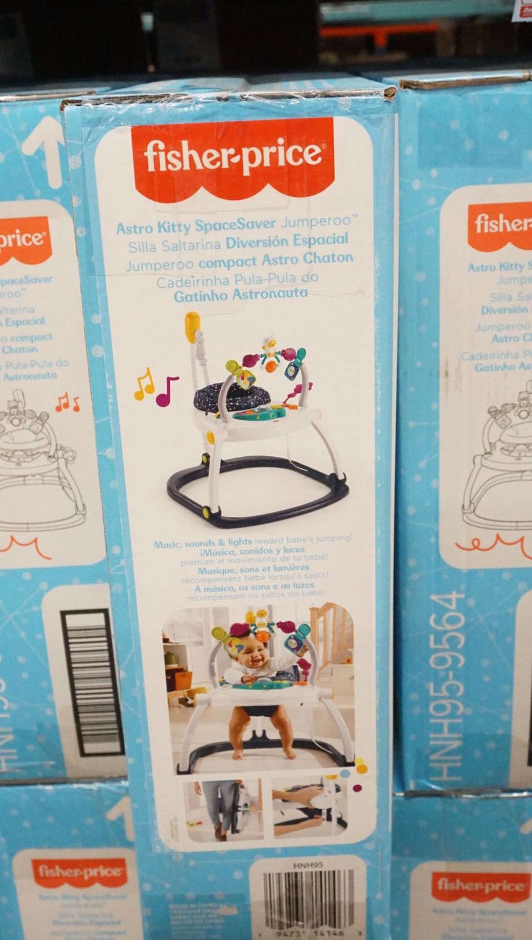 FISHER PRICE ASTRO KITTY SPACESAVER JUMPEROO (HNH95-9564) (MSRP $120)