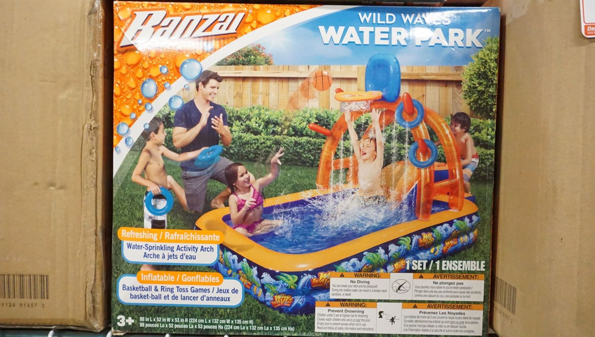 UNITS - BANZAI WILDWAVES WATER PARK (MSRP $150)