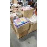 LOT - STREAMERS, TISSUE WRAP, ETC (3 BOXES)