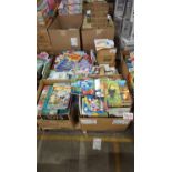 LOT - ON THE PLANE, HERE COMES CHRISTMAS, PONY ULTIMATE PAINT BOX BOOKS (1 SKID)