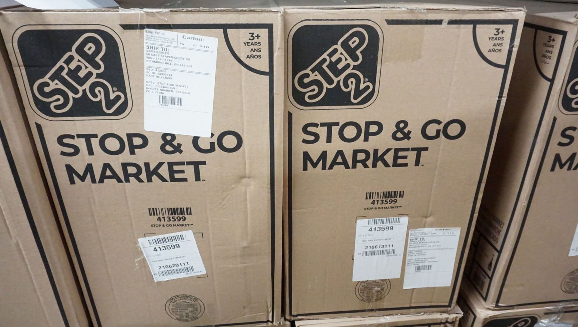 UNITS - STEP2 STOP&GO MARKET (413599) (MSRP $200)