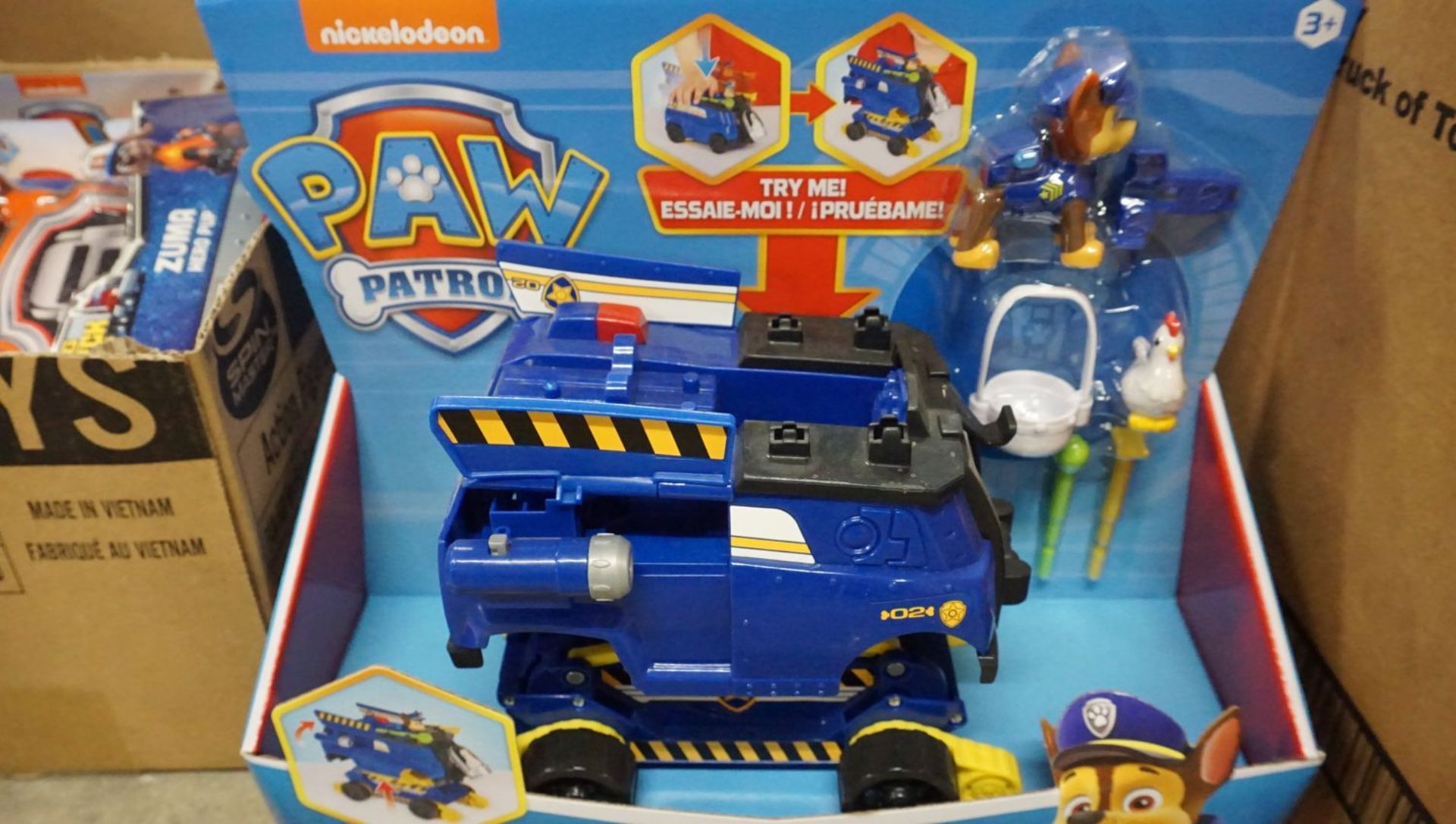 LOT - NIKELODEON PAW PATROL ZUMA HERO PUP & RISE & RESCUE - Image 2 of 5