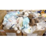 LOT - PLUSH BUDDIES DOLPHINS, RABBITS, ETC (APPROX 100 PCS)