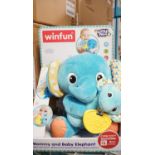 BOXES - WINFUN MOMMY & BABY ELEPHANT (6 PCS/BOX)