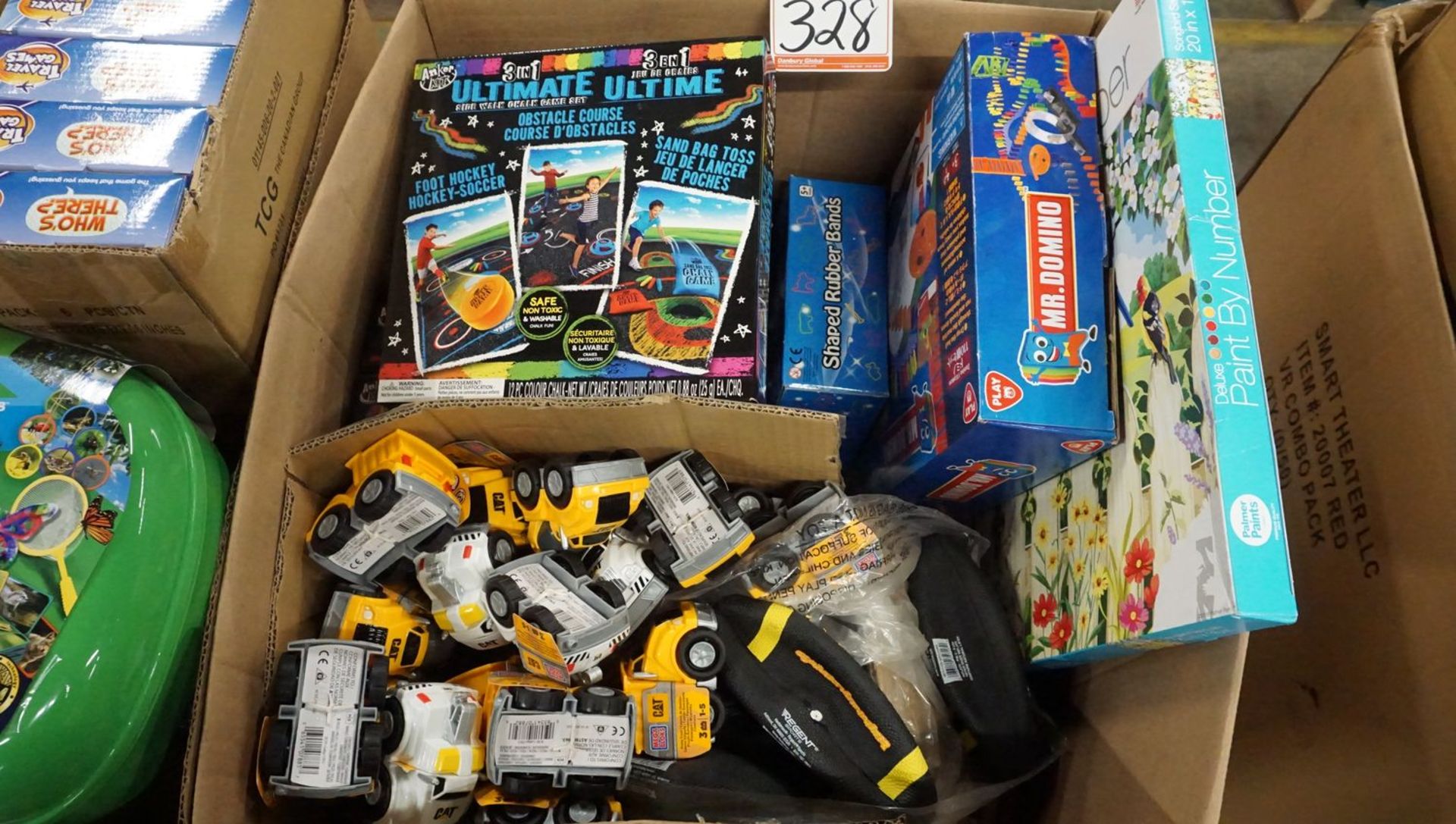 LOT - WHO'S THERE, 3-IN-1 ULTIMATE GAMES, CARS, CONSTRUCTION TRUCKS, POKEMON BATTLE FIGURES (2 - Image 2 of 3