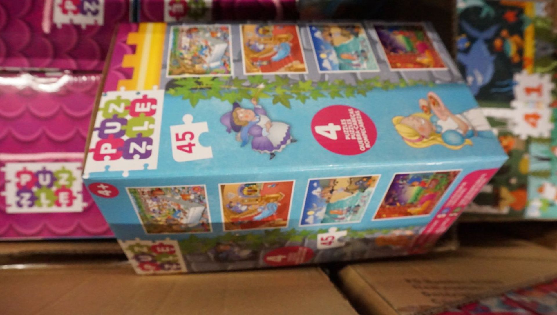 LOT - GRAFIX, TCG & RMS ASSTD BARBIE FAIRYTALE PUZZLE TOWER & PUZZLES - Image 5 of 5