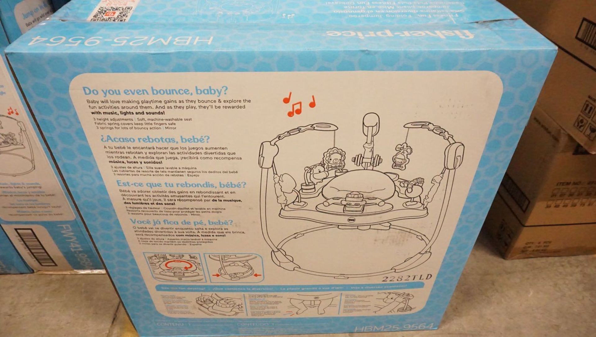 FISHER PRICE 2-IN-1 SIT & STAND ACTIVITY CENTRE (FFJ01-9564) (MSRP 129.99)