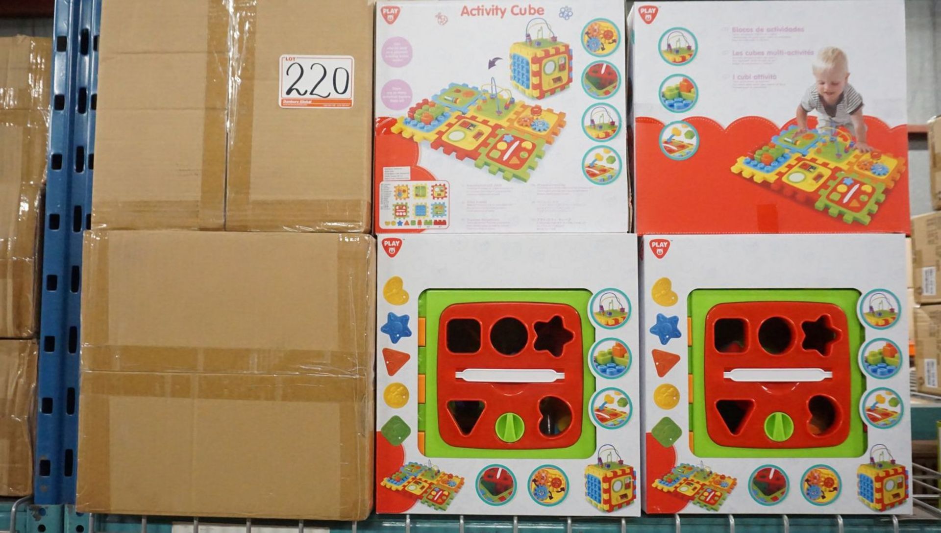 LOT - PLAY ACTIVITY CUBES (25 PCS)