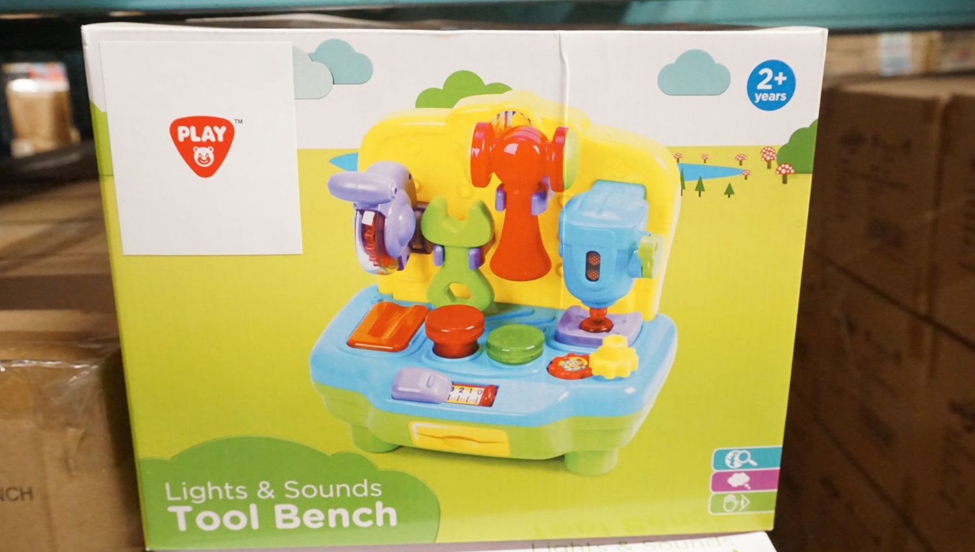 BOXES - PLAY LIGHT & SOUNDS TOOL BENCH (3 UNITS.BOX)