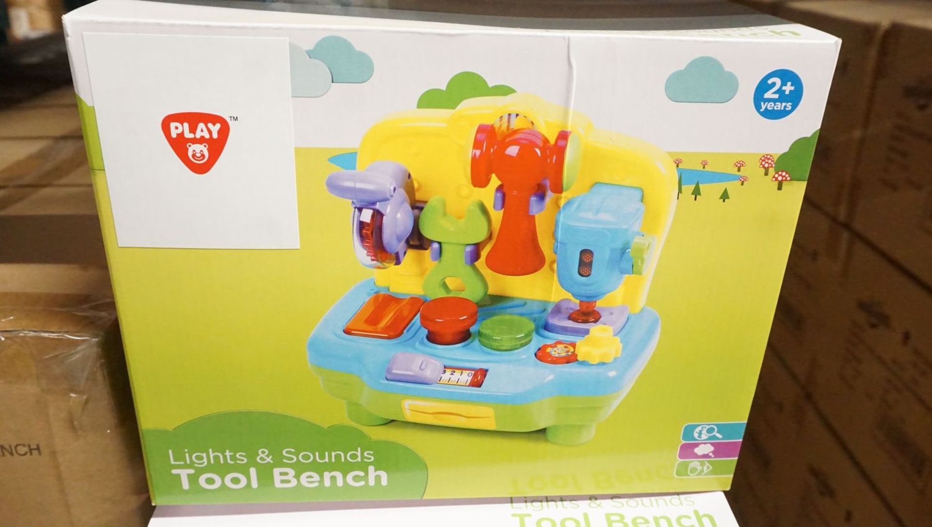 BOXES - PLAY LIGHT & SOUNDS TOOL BENCH (3 UNITS.BOX)