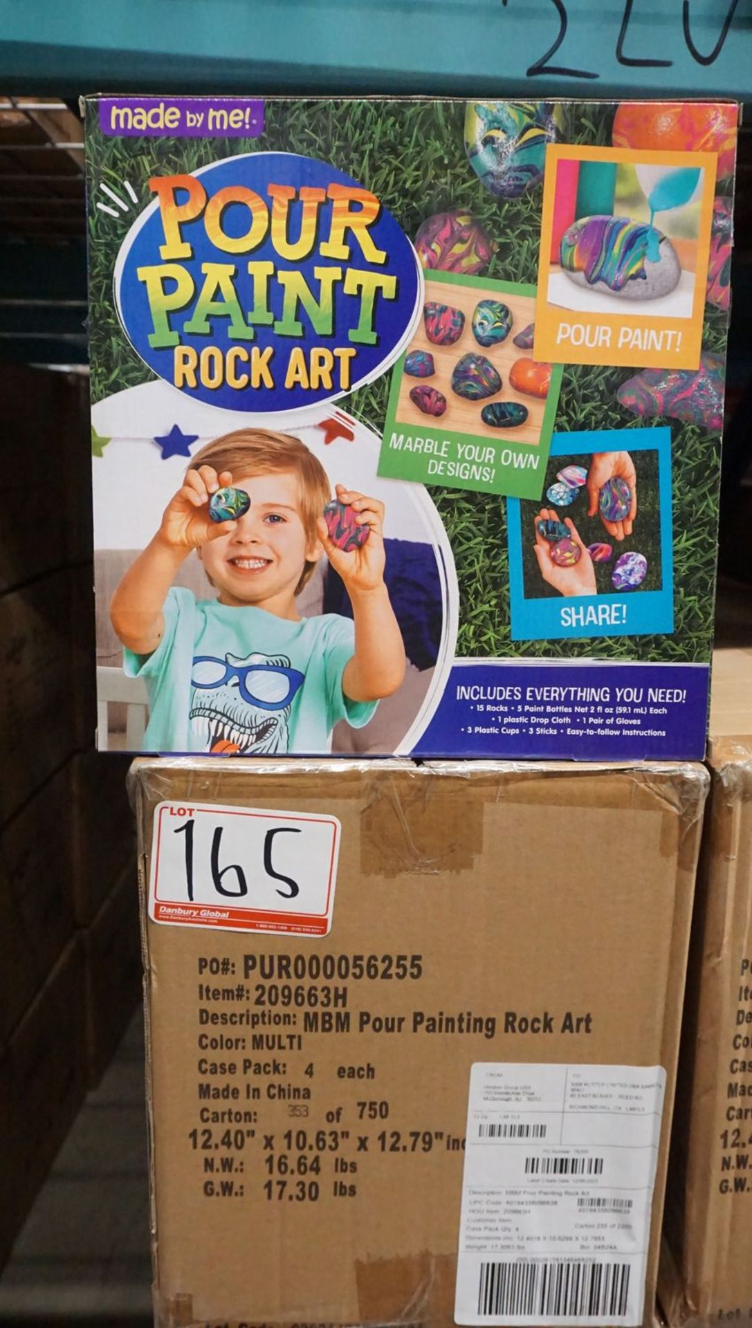 BOXES - MADE BY ME POUR PAINT ROCKART KITS (4 UNITS/BOX)