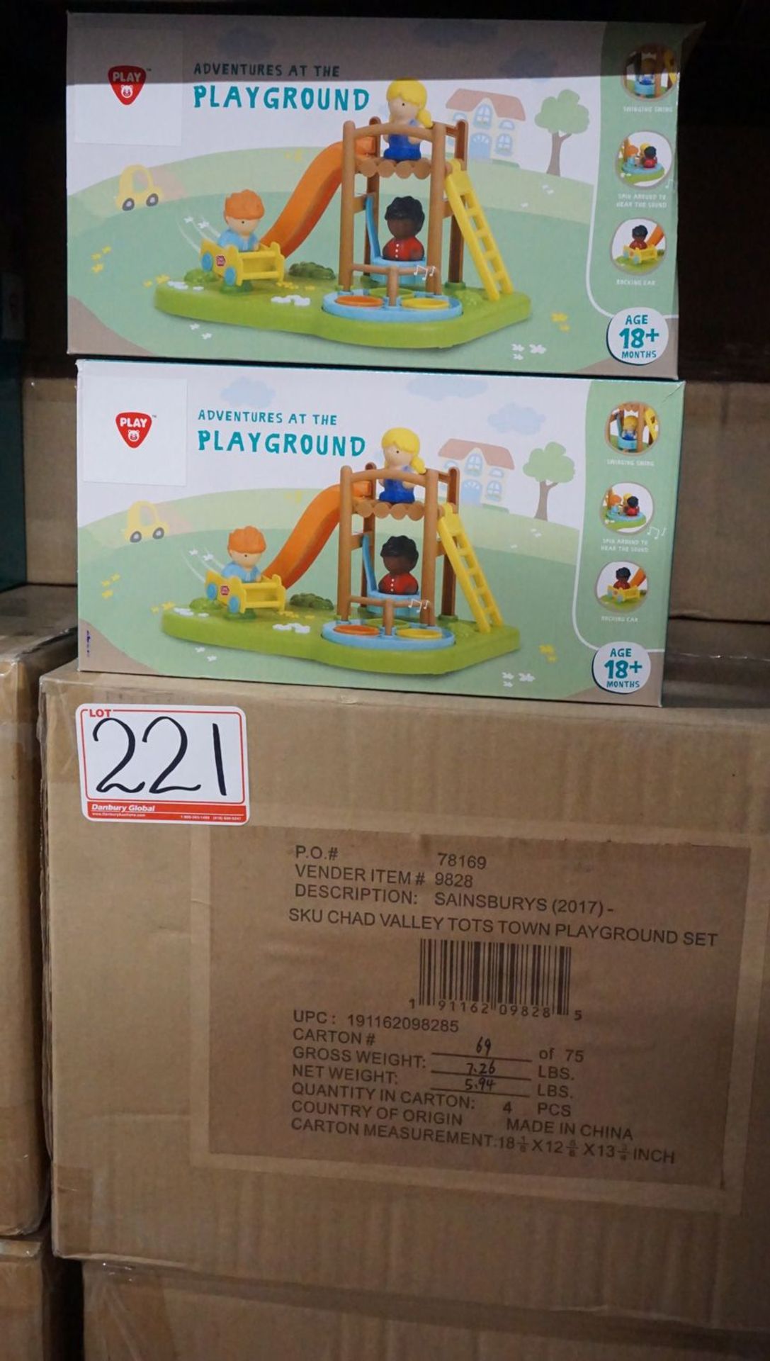 BOXES - PLAY ADVENTURES AT THE PLAYGROUND (2 PCS/BOX)