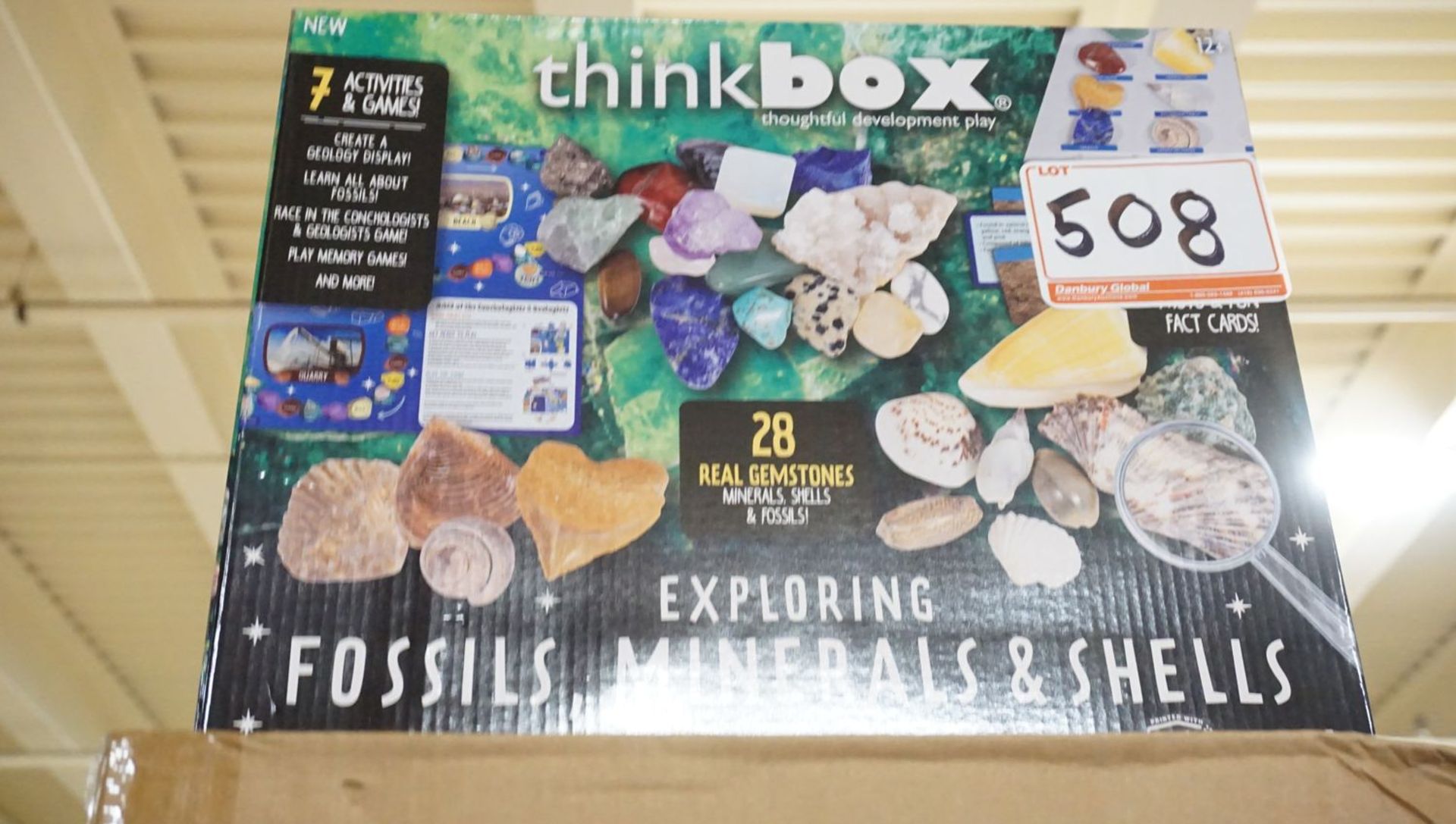 BOXES - GLITZY POP SPARKLING CHARM STUDIO & THINKBOX, EXPLORING FOSSIBLE, & MINERALS & SHELLS - Image 2 of 3