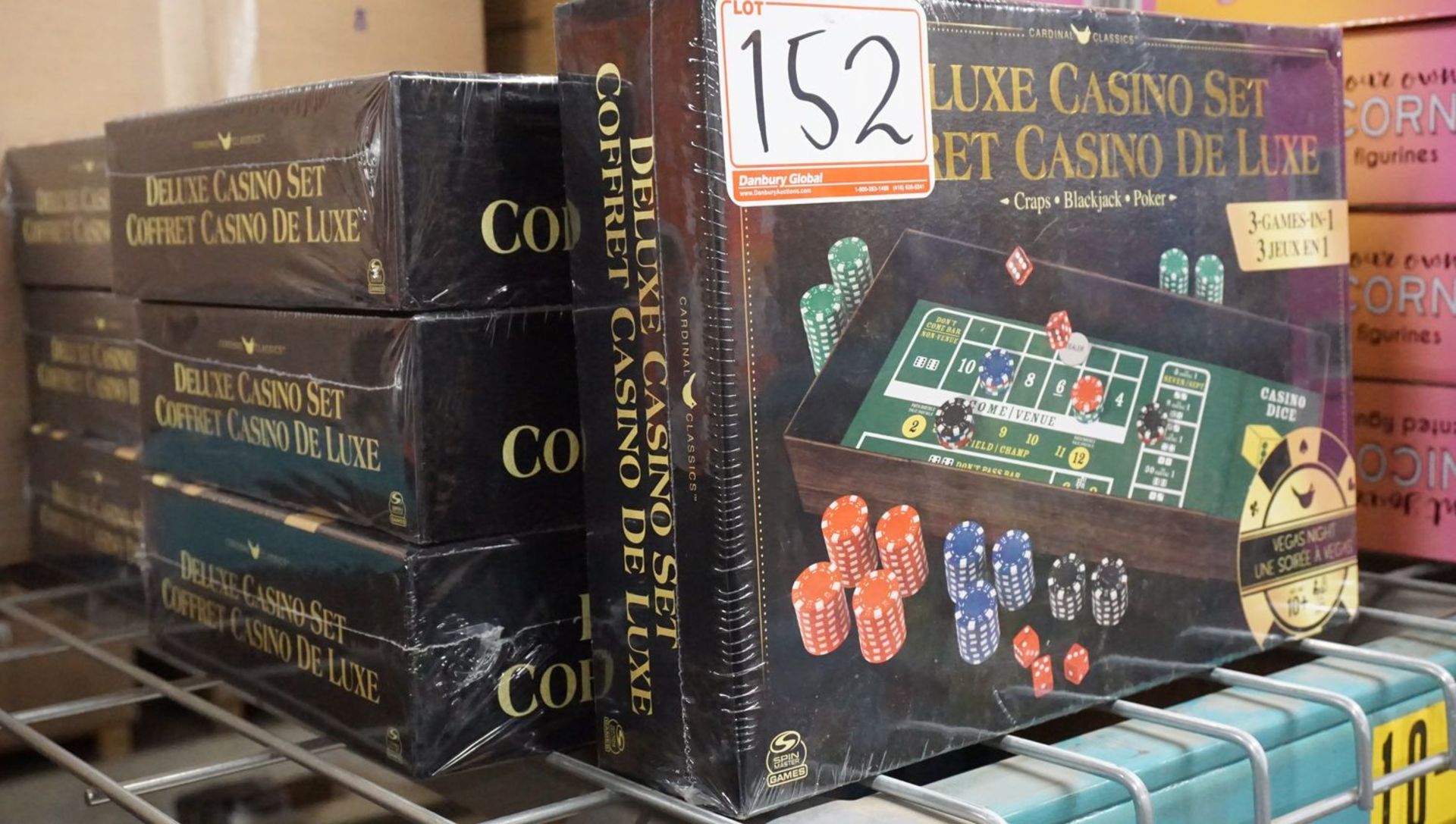 UNITS - CASINO 2-IN-1 ASSTD GAMES - (6) 2754, (1) 3164, & (7) CARDINAL #6062266