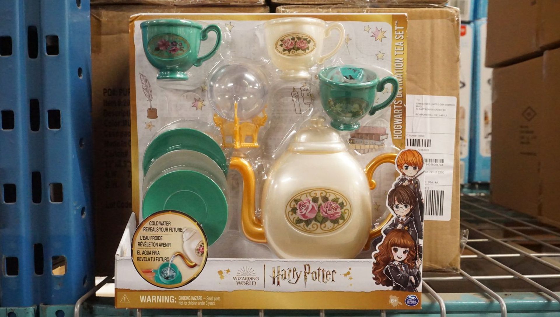 BOXES - WIZARDING WORLD HARRY POTTER HOGWARTS DIVINATION TEA SET (3 SETS/BOX)