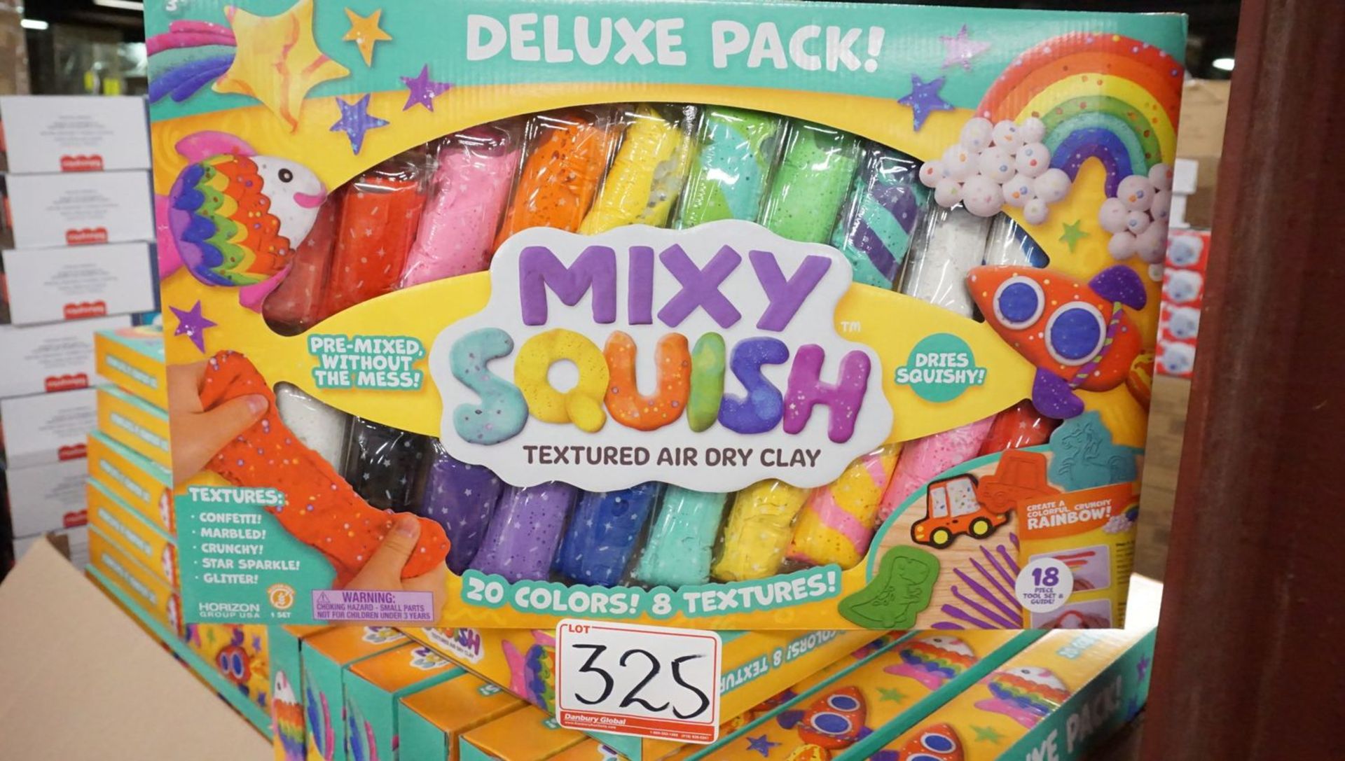 LOT - MIXY SQUISHY TEXTURED AIR DRY CLAY SETS (57 UNITS) - Image 2 of 2