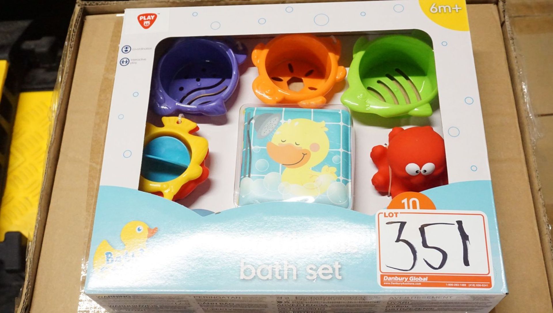 BOXES - PLAY SEA FRIENDS BATH SETS (6 PCS/BOX) - Image 2 of 2