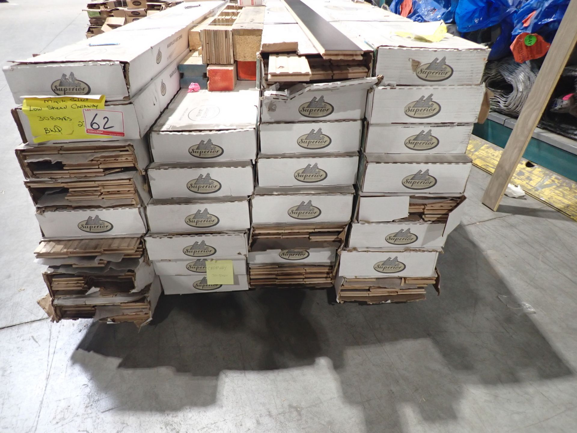 BOXES - CARAWAY MAPLE 3.25" X 3/4" HARDWOOD FLOORING (23 SQFT/BOX) - Image 3 of 3