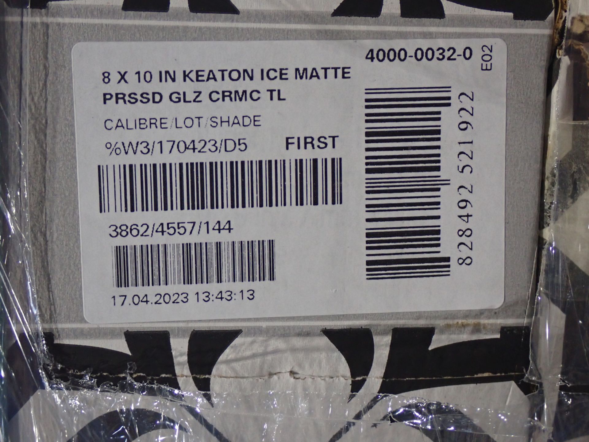 BOXES - KEETON ICE 8" X 10" CERAMIC TILES ( 20 PCS/BOX) - Image 3 of 4