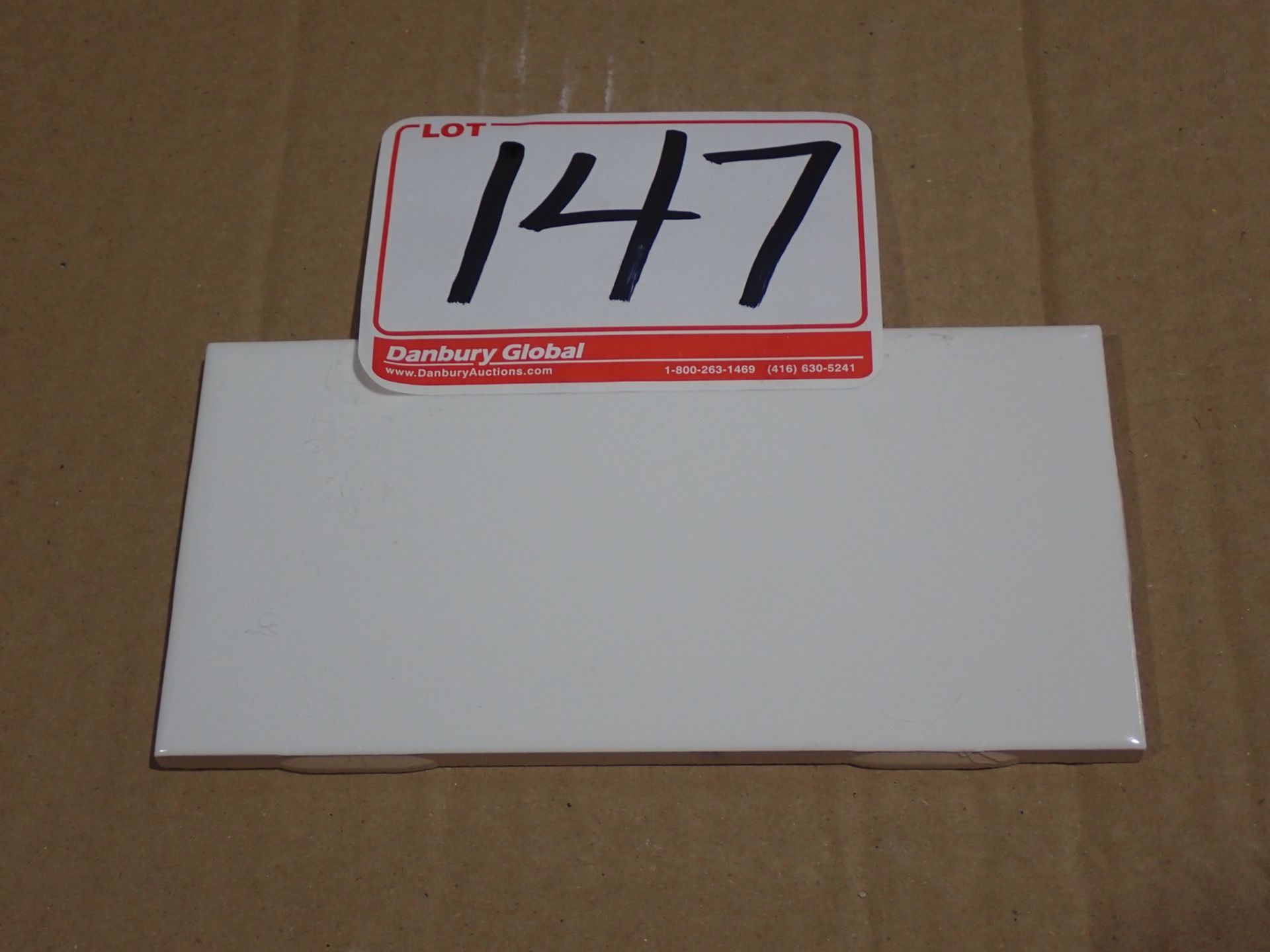 BOXES - WHITE 75 X 152MM CERAMIC TILES (132 PCS/BOX)
