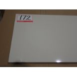 BOXES - NEW WHITE POLISHED 12 X 24" TILES (8 PCS/BOX)