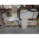 LOT - MARAZZIE, WHITE, MOSAIC, & ASSTD TILES (14 SKIDS)