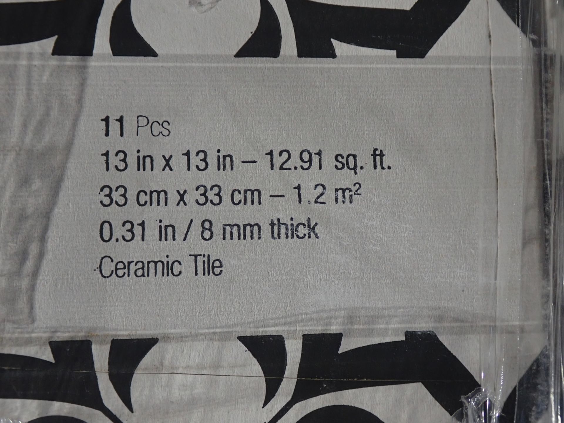 BOXES - BELLINA GREY 8" X 10" CERAMIC TILE (11 PCS/BOX) - Bild 2 aus 4