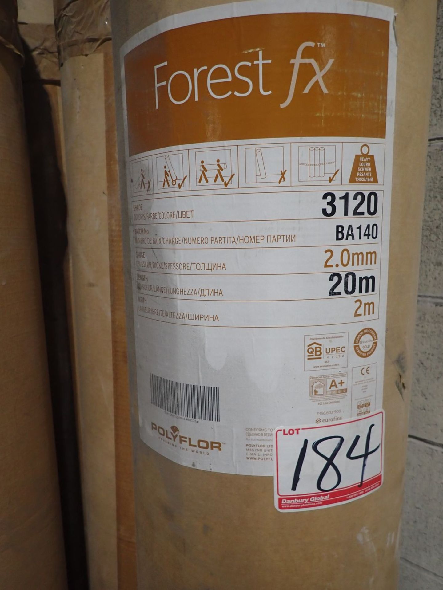 LOT - POLYSAFE WOOD FX 2MM X 20M X 2MM WIDE (APPROX 20 ROLLS) - Image 2 of 4