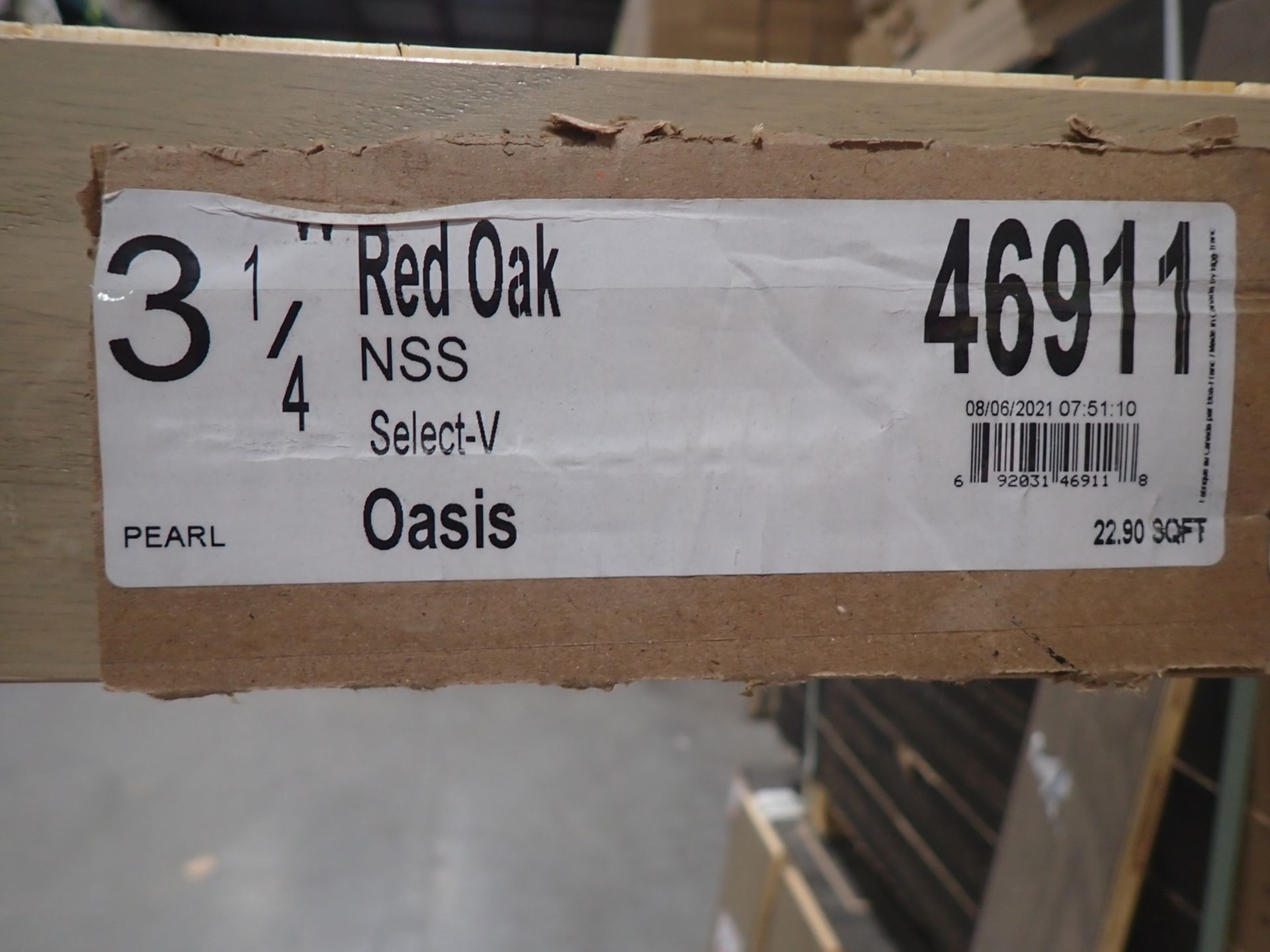BOXES - RED OAK OASIS 3.25" X 3/4" ENGINEERED HARDWOOD FLOORING (22.9 SQFT/BOX) - Image 2 of 3