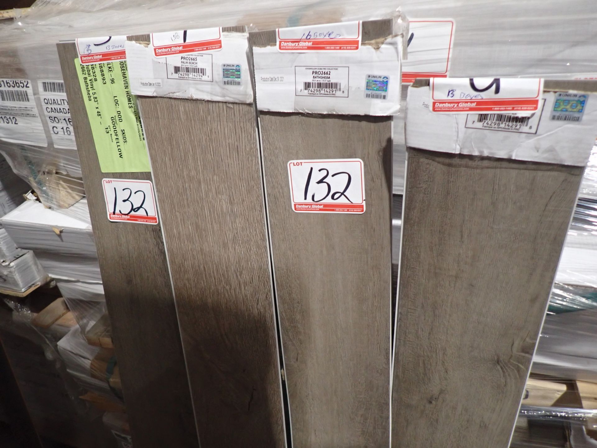 LOT - BATHSHEBA, PALM BEACH, DUBAI, ETC VINYL FLOORING