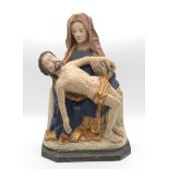 Mittelalterliche Pieta Rheinland/Westfalen ca. 1530. Restauriert