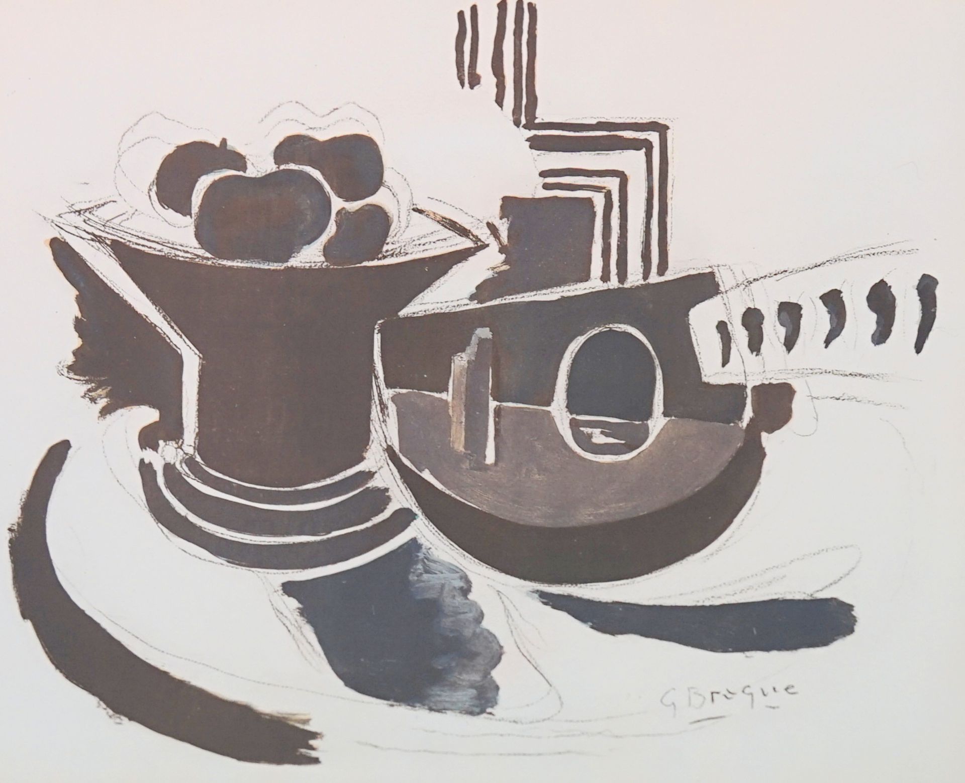 Braque, Georges: "Espaces" 1957, Exemplar 244/300 Komplett. - Image 12 of 15