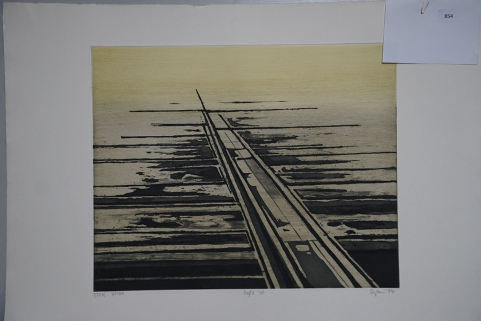 Eglau, Otto Wilhelm: "Sylt VI" 1974 - Image 2 of 3