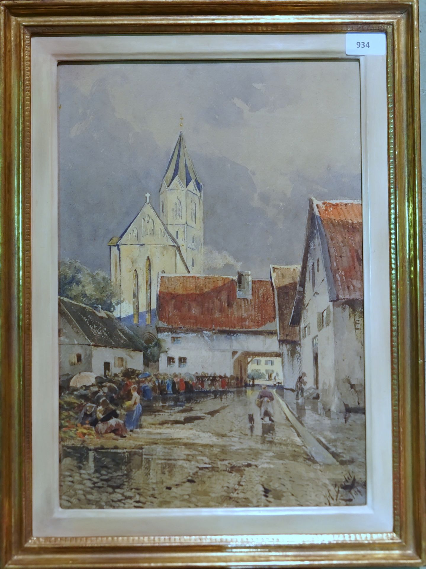 von Bartels, Hans: Markt in Gerresheim