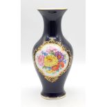 Staatlich Meissen: Klassische kobaltblaue Vase