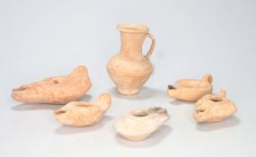 Sammlung Öllampen, koptisch 4. Jh. n. Chr.