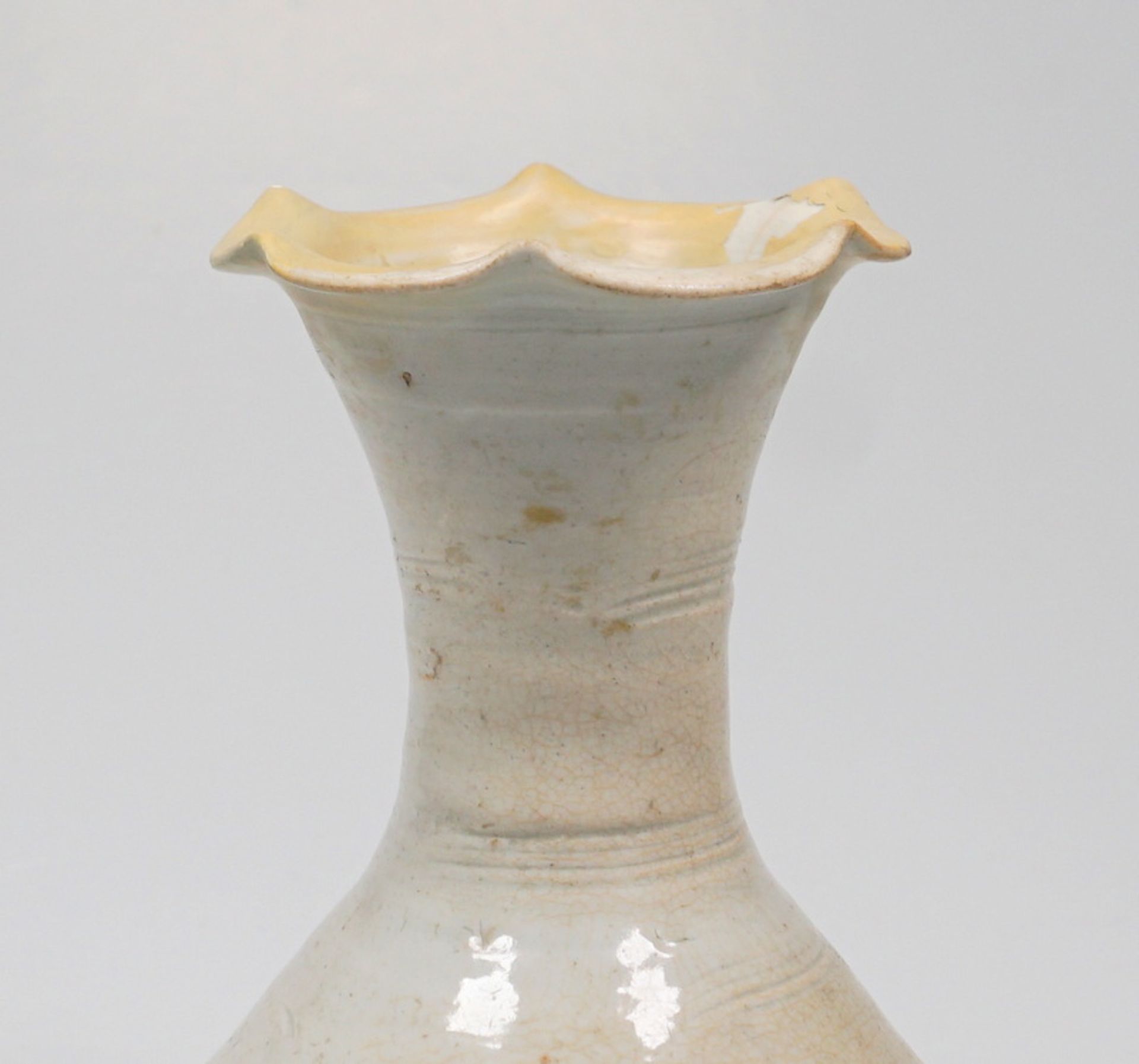 Quingbai Vase südliche Song/Yuan Dyn. Rest. - Bild 2 aus 6