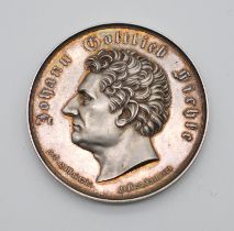 Joh. Gottlieb Fichte Grossherzog v. Baden 1862 "Fichte-Medaille "