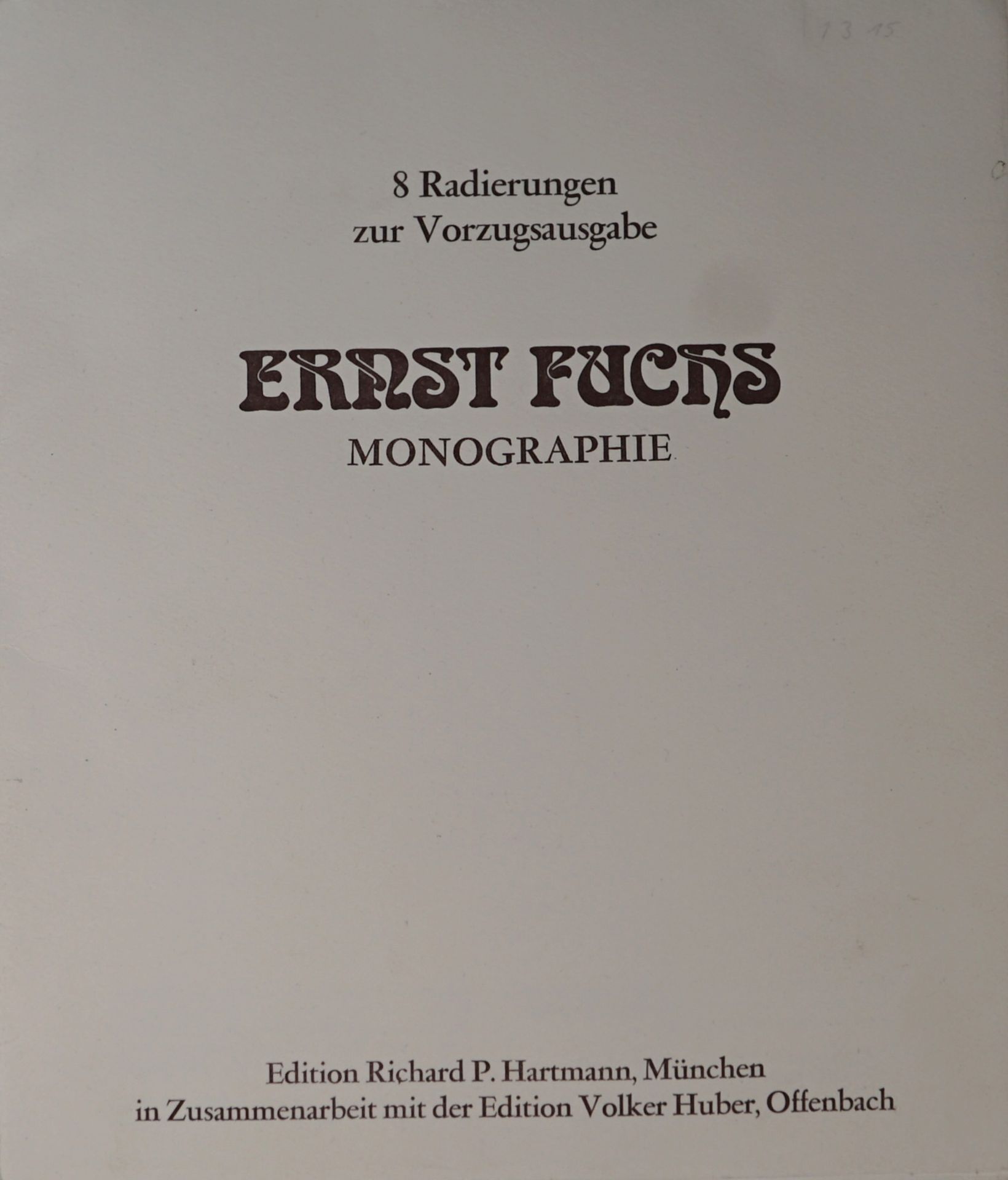 Fuchs, Ernst: Monographie - Image 2 of 2