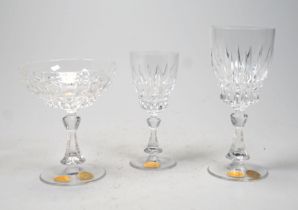 Kristallschleiferei Moosbauer: Bleikristallglas-Set 34tlg