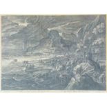 Huberti, Caspar: Mythologische Landschaft mit Gewitter nach Rubens