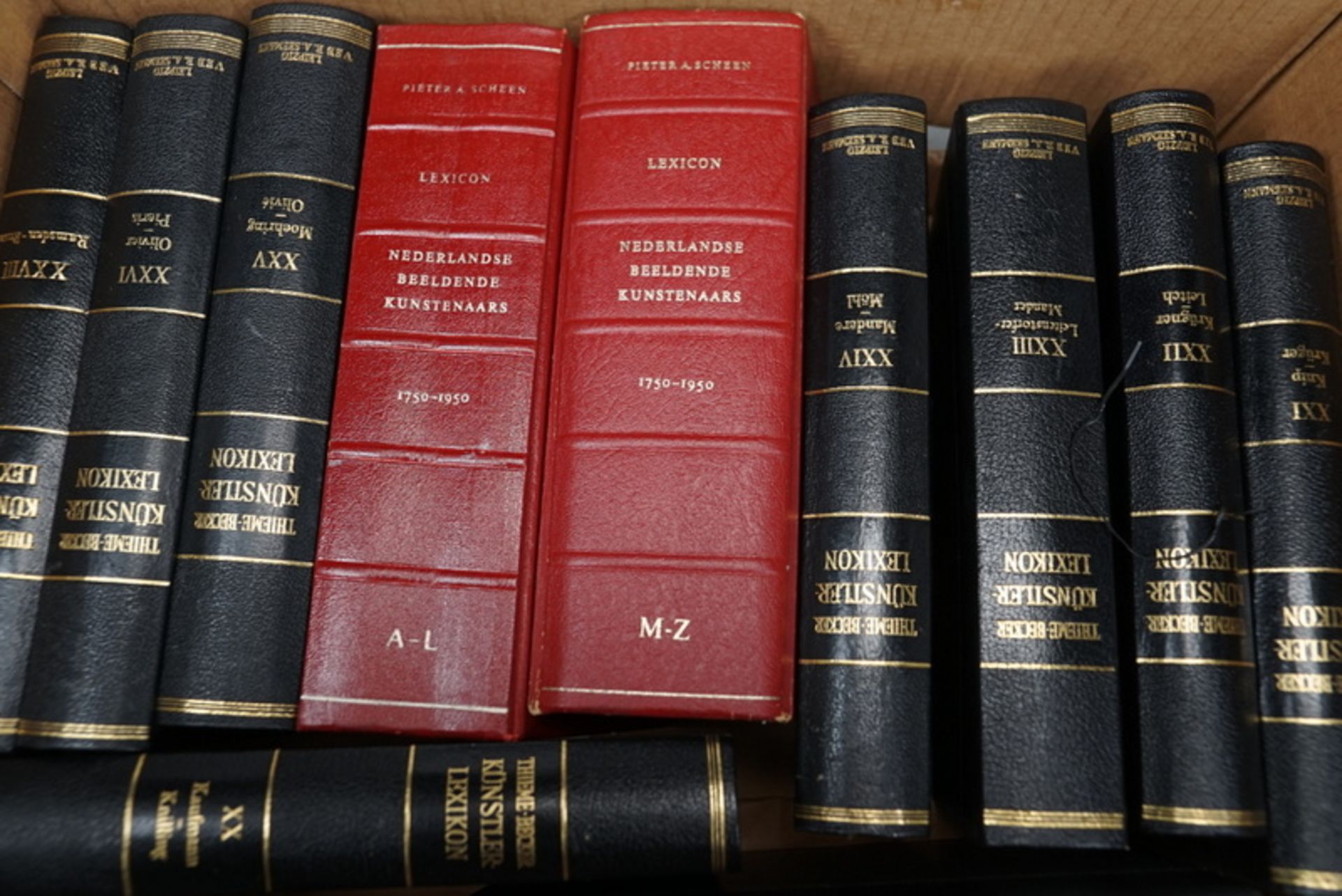 Thieme Becker und Vollmer Ledergebunden Komplette 41 Bände