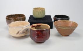 Sammlung Japanischer Teeschalen Chawan Raku technik div Meister