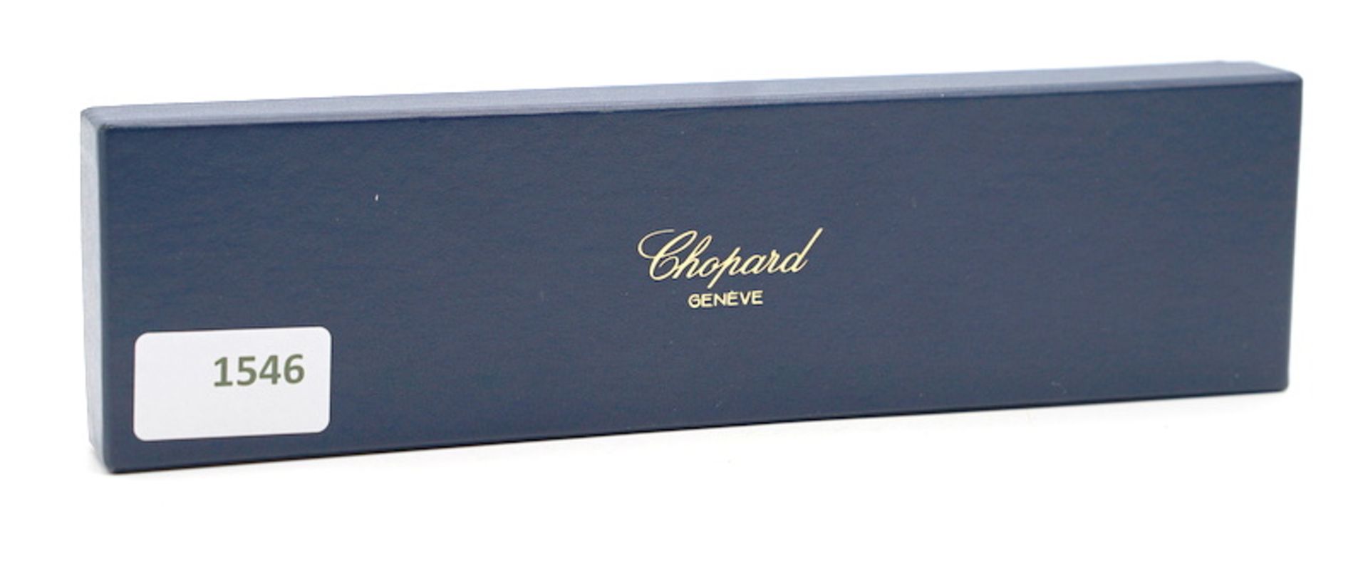 L. U. C. Chopard: 750er Weissgolduhr Lady Brillianten und Smaragde - Bild 2 aus 4