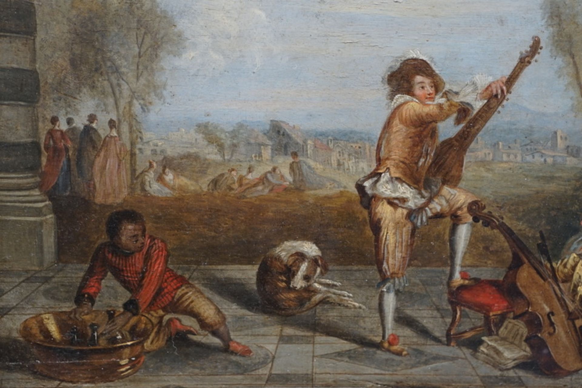 Watteau, Antoine (Nachfolger): Die Verlockungen des Lebens - nach 1730 - Image 3 of 4