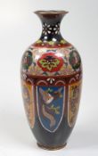 Japanische Cloisonne Vase