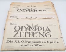 Komplette Olympia Zeitung in 17 Ausgaben 2.8.-18.8. 1936