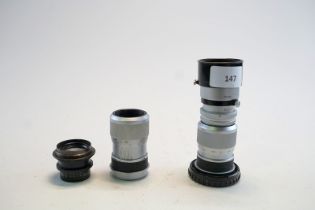 Leica, Ernst Leitz GmbH Wetzlar: Leica Objektive Summar und Elmar