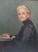 Grotemeyer, Fritz: Porträt von Gertrud Grotemeyer, geb. Wieler
