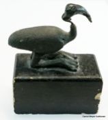 Ibis Bronze altägyptisch, fragmentiert